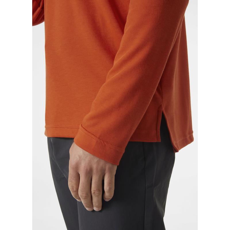 POLO SKAGERRAK QUICK-DRY RUGGER ORANGE ET AZURITE HELLY HANSEN