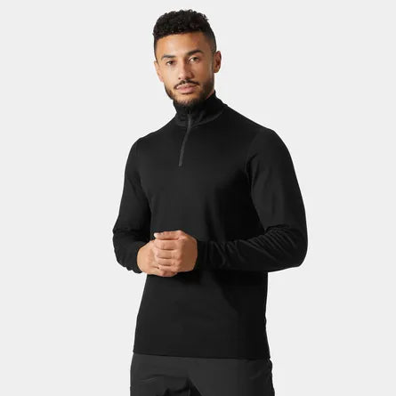 SOUS VETEMENT HH MERINO HALF-ZIP BASE LAYER HELLY HANSEN