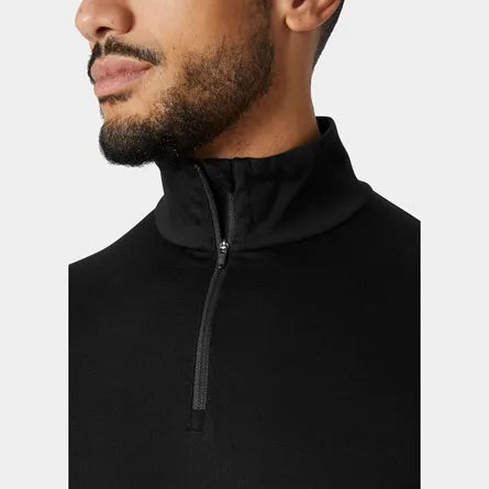 SOUS VETEMENT HH MERINO HALF-ZIP BASE LAYER HELLY HANSEN