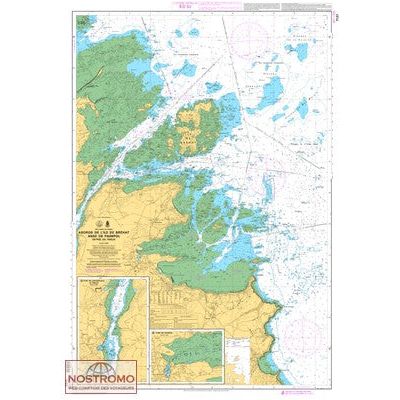 CARTE SHOM 7127L ABORDS DE L'ÎLE DE BRÉHAT - ANSE DE PAIMPOL - ENTRÉE DU TRIEUX