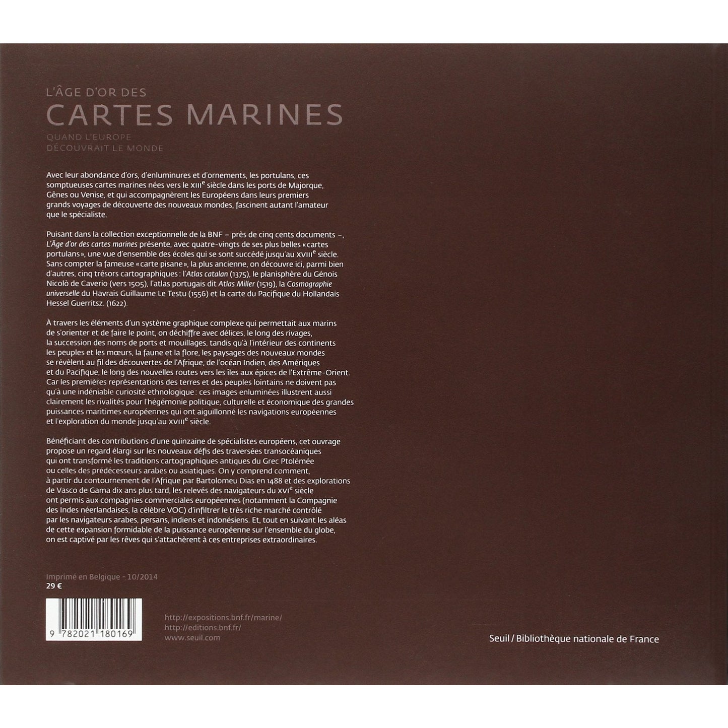 L'AGE D'OR DES CARTES MARINES-COLLECTIF