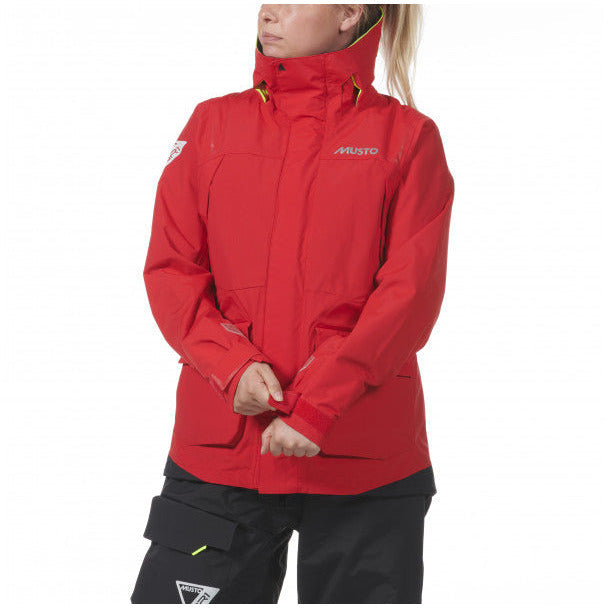 VESTE DE QUART W BR1 CHANNEL JKT ROUGE FEMME MUSTO