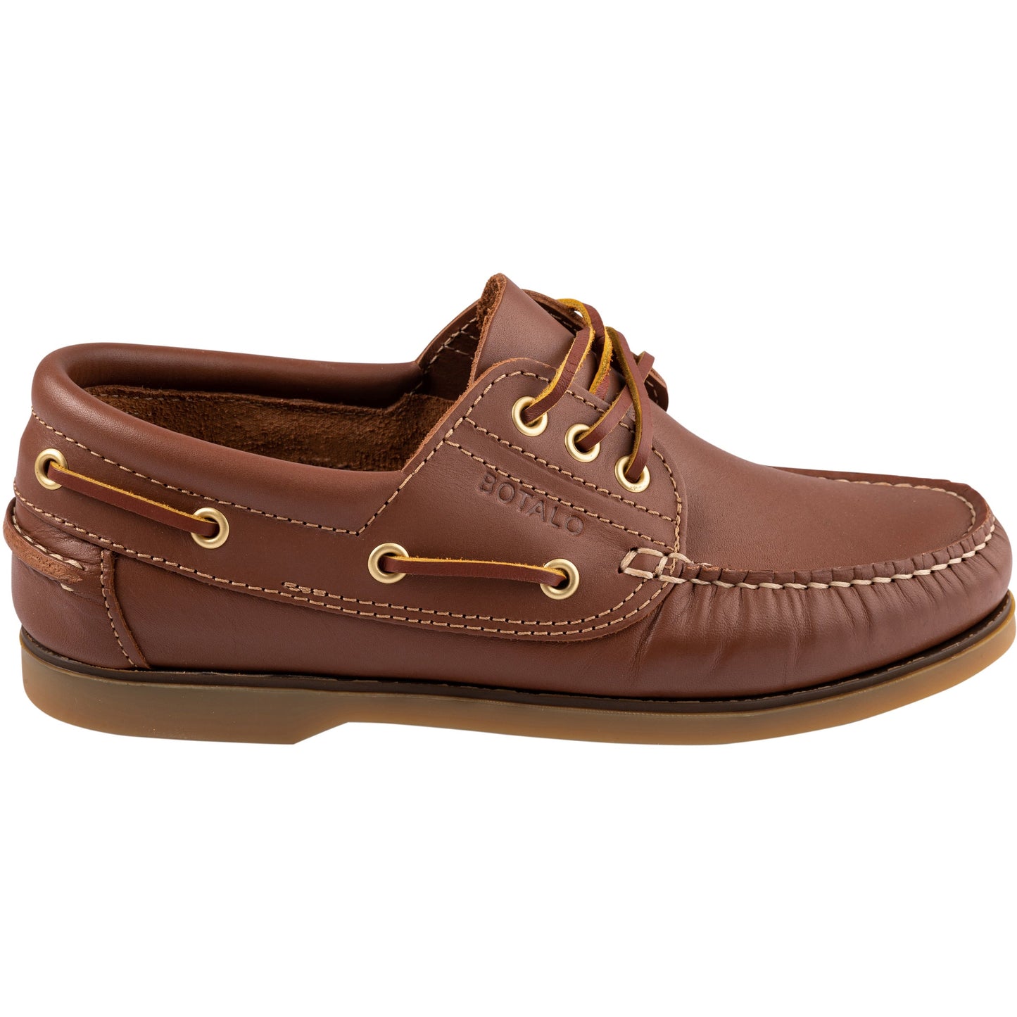 CHAUSSURES DE PONT EMPREINTE ACAJOU ET FAUVE BOTALO