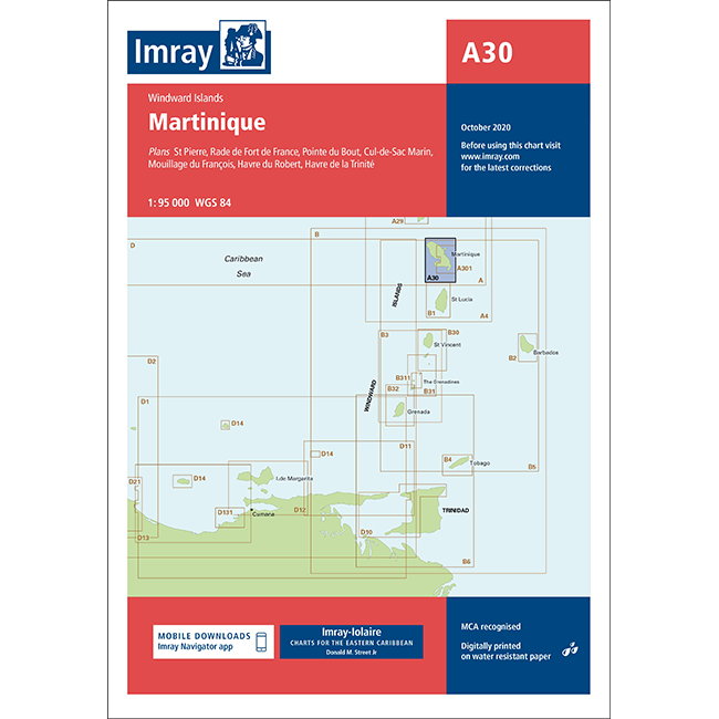 CARTE IMRAY A30 MARTINIQUE