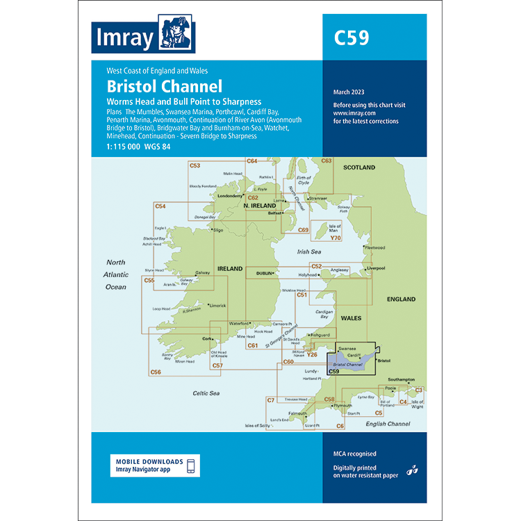 CARTE IMRAY C59 BRISTOL CHANNEL