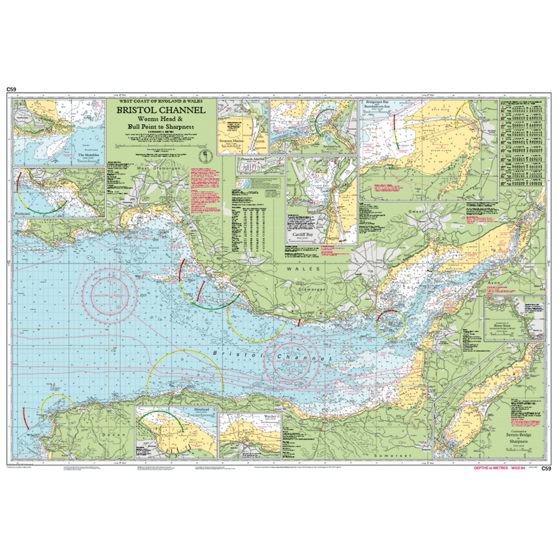 CARTE IMRAY C59 BRISTOL CHANNEL