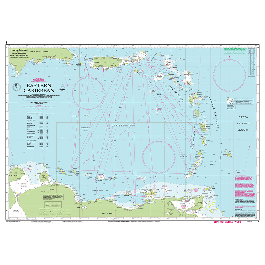 CARTE IMRAY EASTERN CARRIBEAN 1