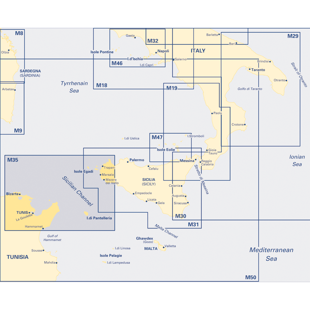 CARTE IMRAY M35 SICILIAN CHANNEL