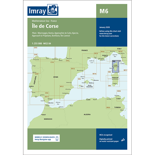 CARTE IMRAY M6 ILE DE CORSE