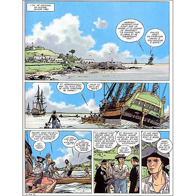 L'EPERVIER - T.5 LE TRESOR DU MAHURY - PATRICE PELLERIN