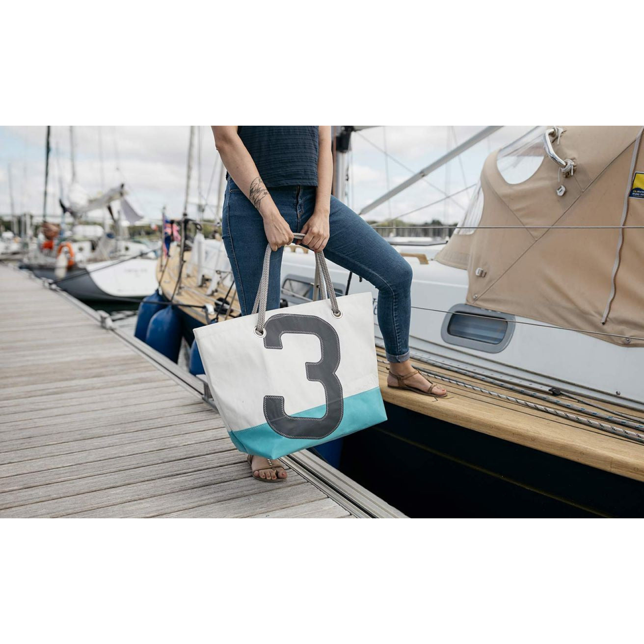 SAC DE VOYAGE CARLA MER DU SUD 727 SAILBAGS