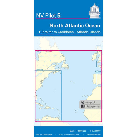 NV Pilot 5, North Atlantic Ocean, Gibraltar to Caribbean • Atlantic Islands