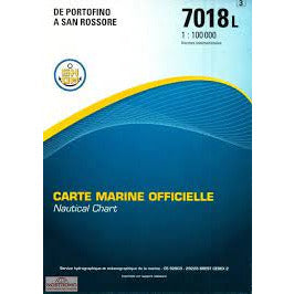 CARTE SHOM 7018L PORTOFINO A SAN ROSSORE*