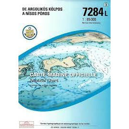 CARTE SHOM 7284L ARGO. KOLPOS*