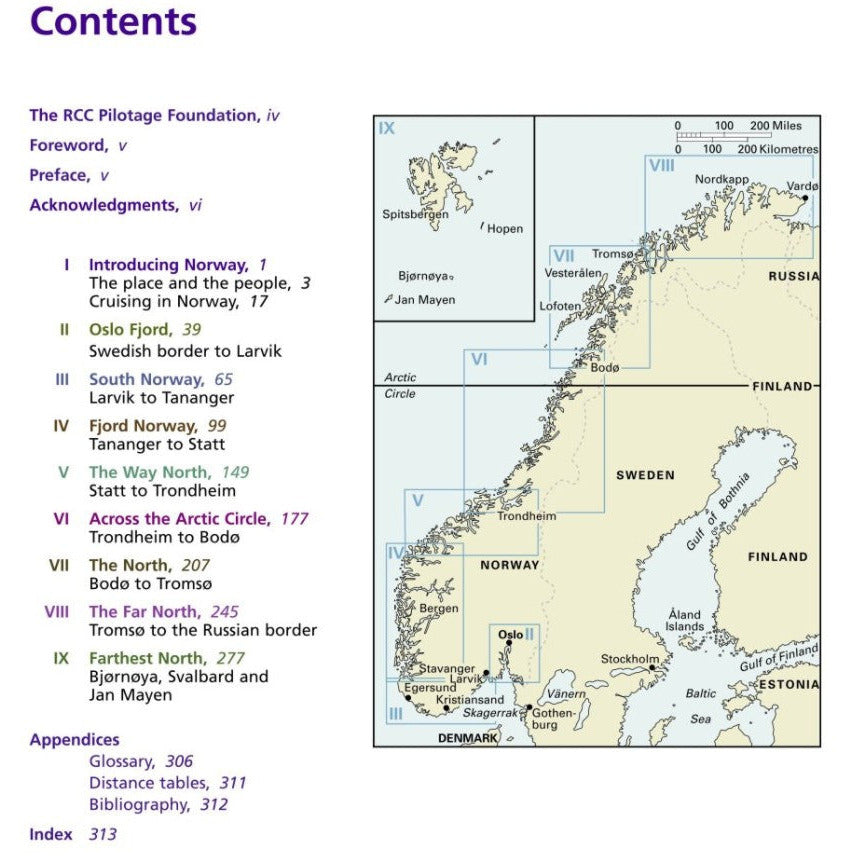 GUIDE NAUTIQUE IMRAY : NORWAY, OSLO TO NORTH CAPE AND SCALBARD