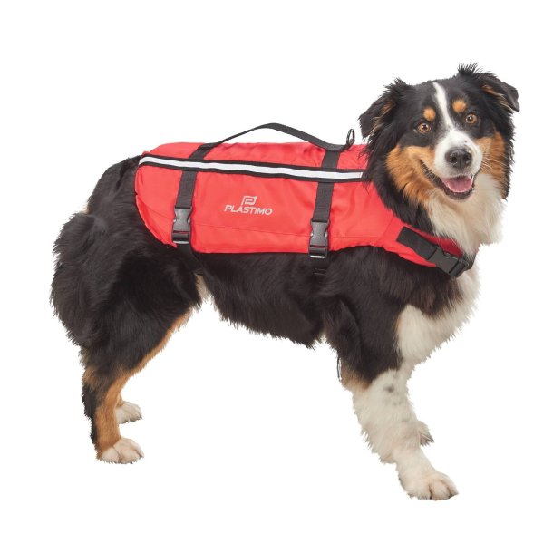 GILET DE SAUVETAGE CHIEN PLASTIMO