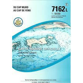 CARTE SHOM 7162L CAP MURO - CAP FENO