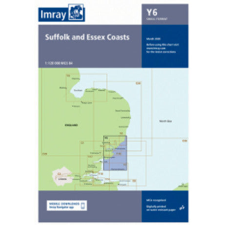 CARTE IMRAY Y6 SUFFOLK AND ESSEX COASTS