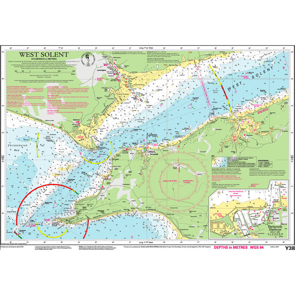 CARTE IMRAY Y38 WEST SOLENT