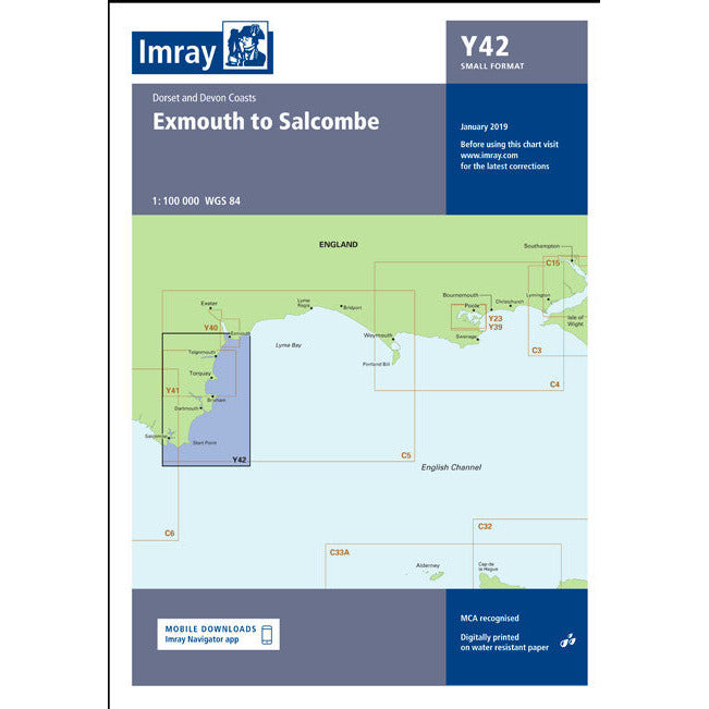 CARTE IMRAY Y42 EXMOUTH TO SALCOMBE