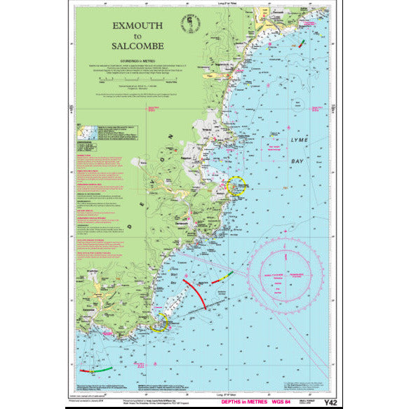 CARTE IMRAY Y42 EXMOUTH TO SALCOMBE