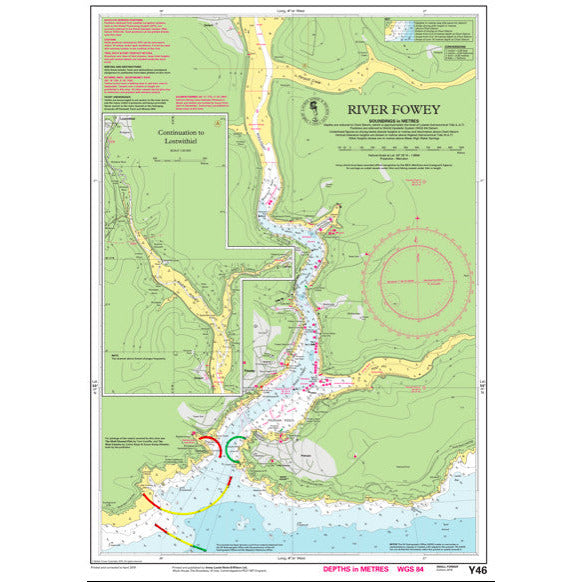 CARTE IMRAY Y46 RIVER FOWEY