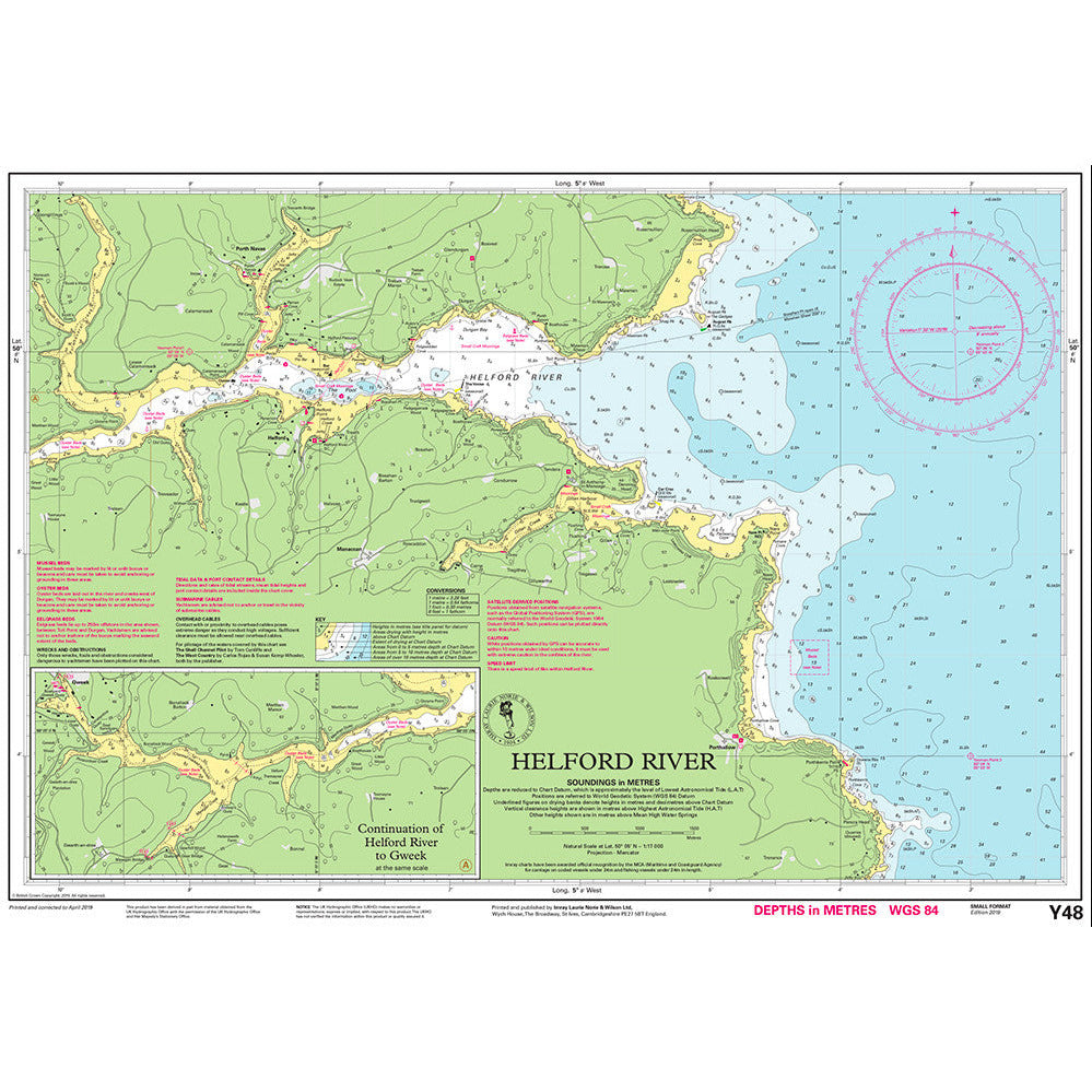 CARTE IMRAY Y48 HELFORD RIVER