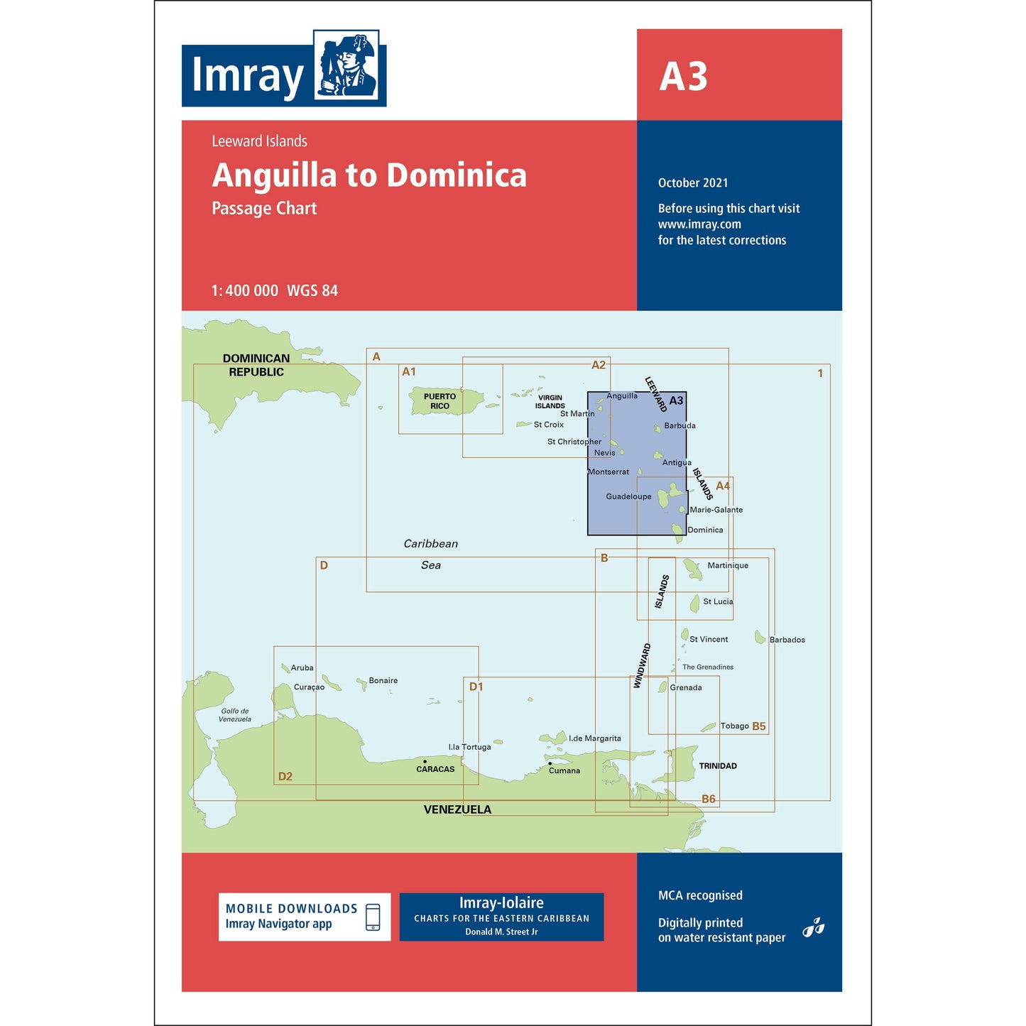 CARTE IMRAY A3 ANGUILLA TO DOMINICA