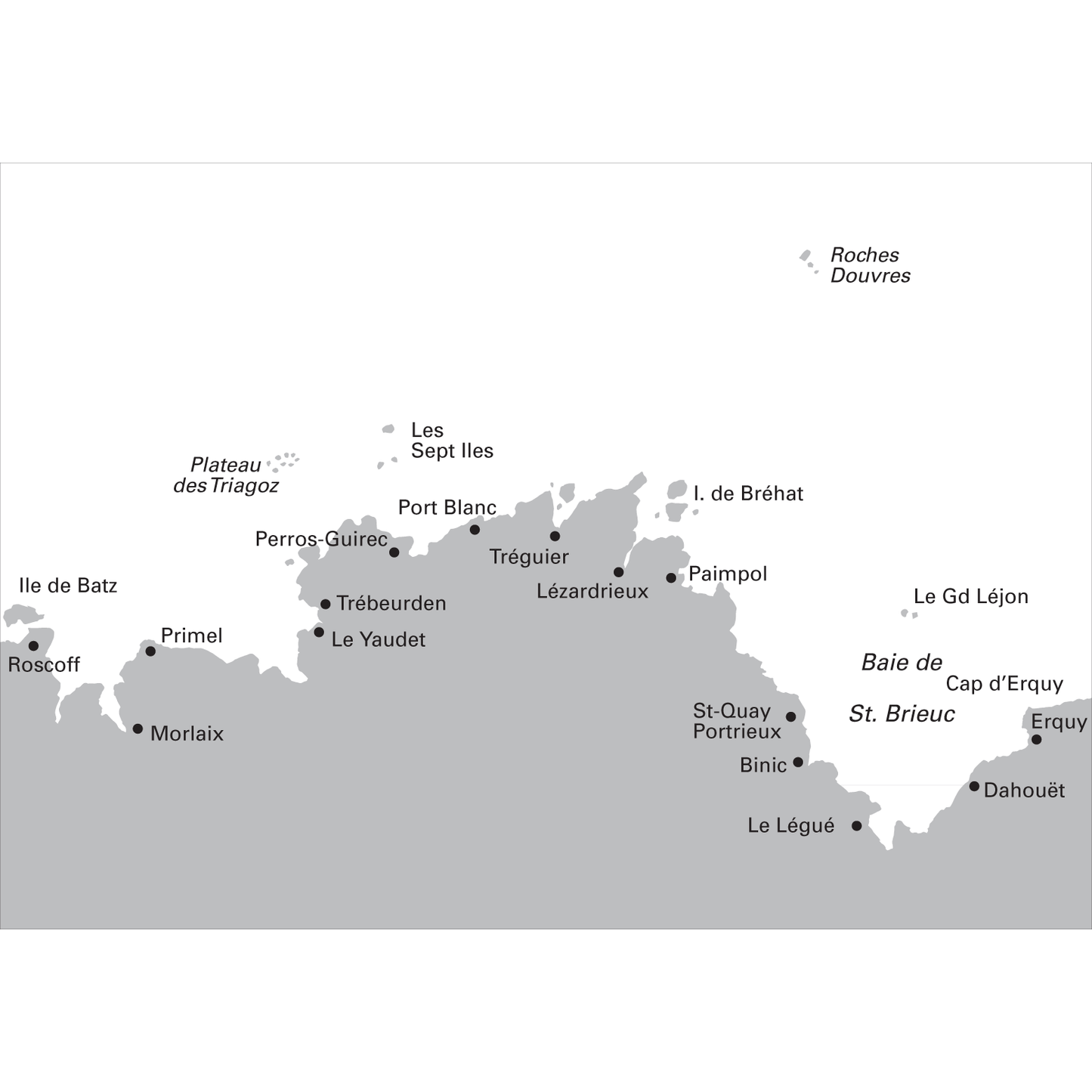 CARTE IMRAY C34 CAP D'ERQUY TO ILE DE BATZ