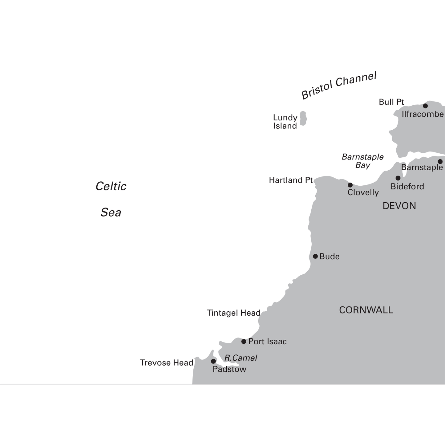 CARTE IMRAY C58 TREVOSE HEAD TO BULL POINT