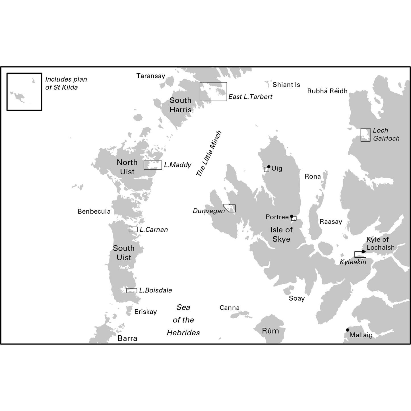 CARTE IMRAY C66 MALLAIG TO RHUDA REIDH