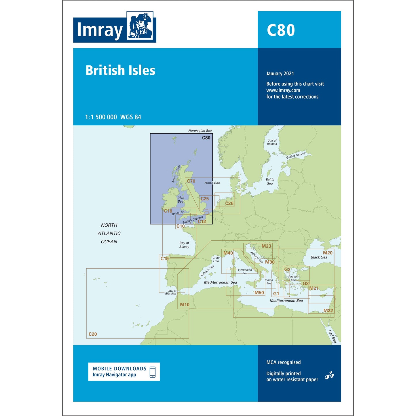 CARTE IMRAY C80 BRITISH ISLES