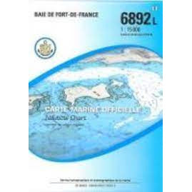 CARTE SHOM 6892L BAIE DE FORT-DE-FRANCE