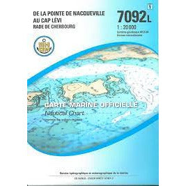 CARTE SHOM 7092L PTE NACQUEVILLE-CAP LEVI