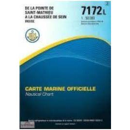 CARTE SHOM 7172L PTE ST-MATHIEU - SEIN