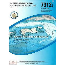 CARTE SHOM 7312L MANCHE PARTIE EST