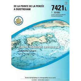 CARTE SHOM 7421L PTE PERCÉE À OUISTREHAM