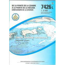 CARTE SHOM 7426L PTE COUBRE-PTE NEGADE