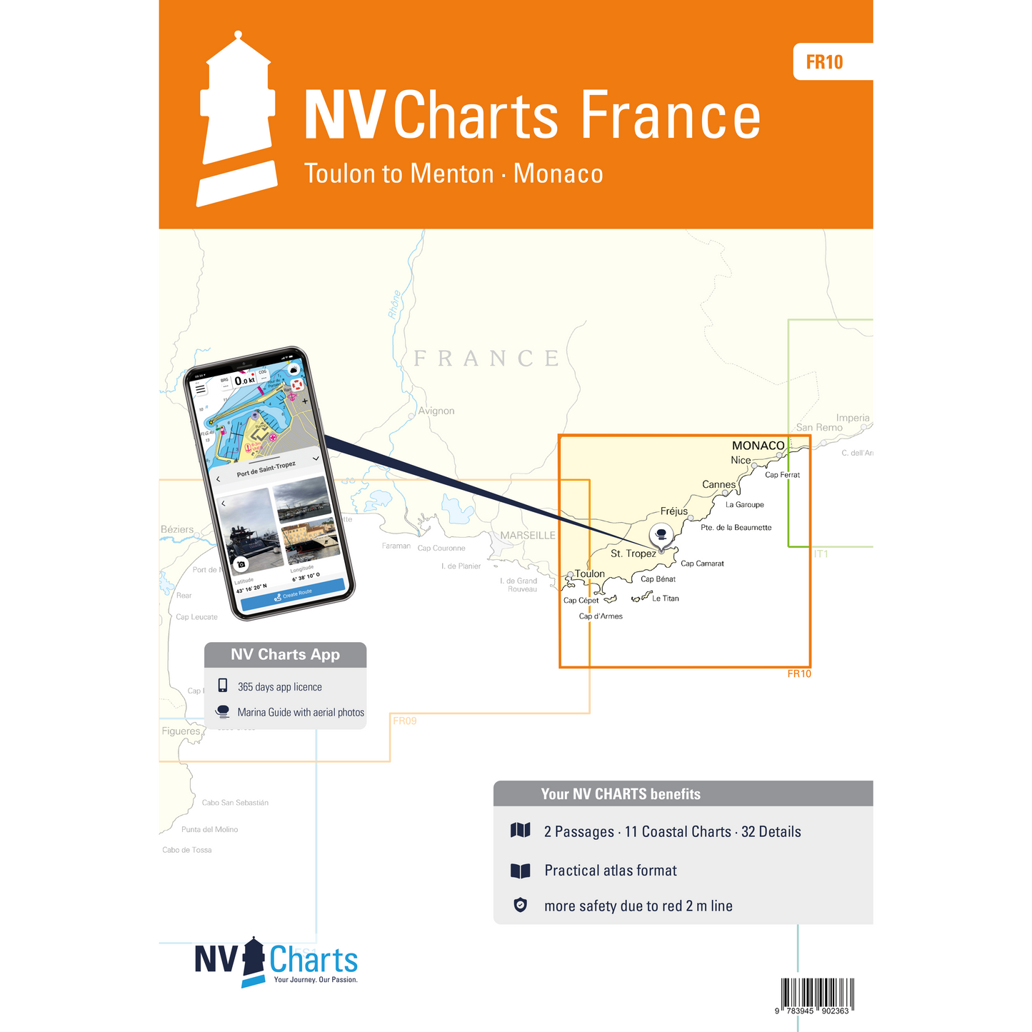 NV Atlas France - FR10 Toulon to Menton - Monaco