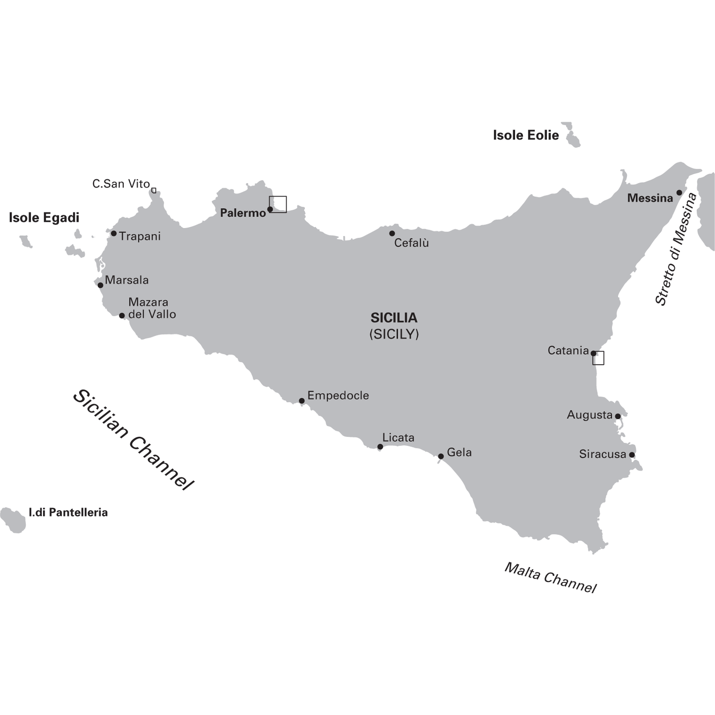 CARTE IMRAY M31 SICILY