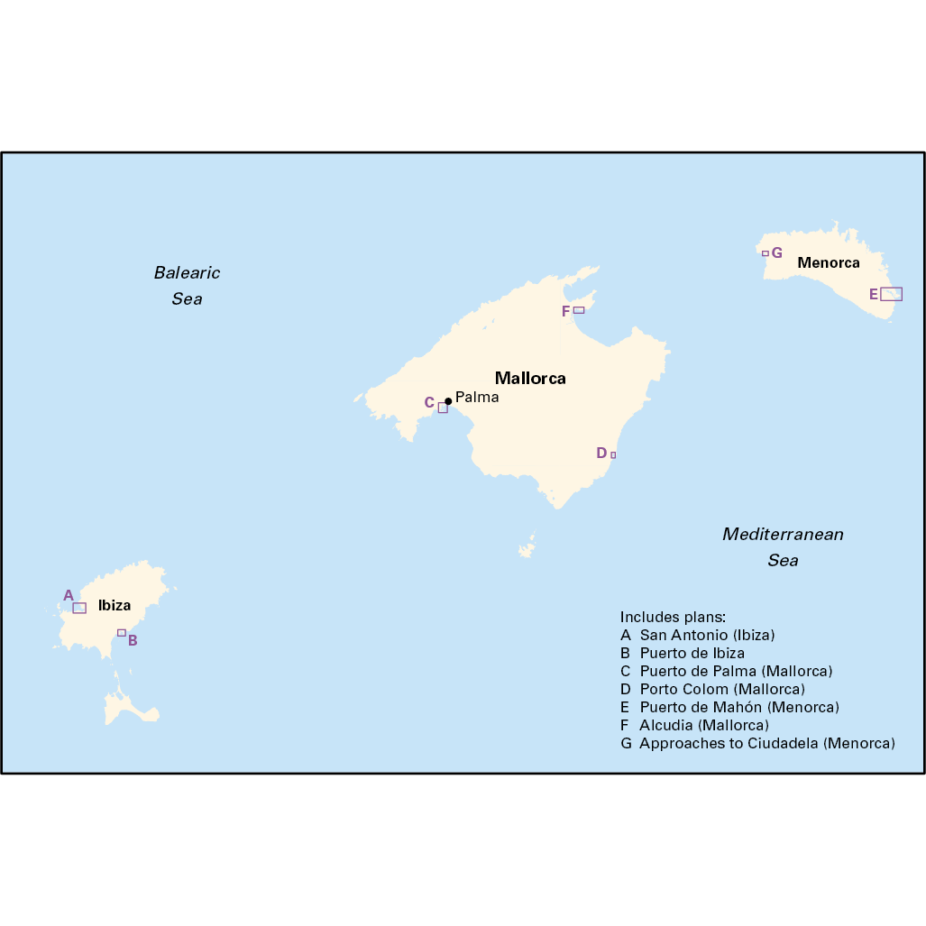 CARTE IMRAY M3 ISLAS BALEARES