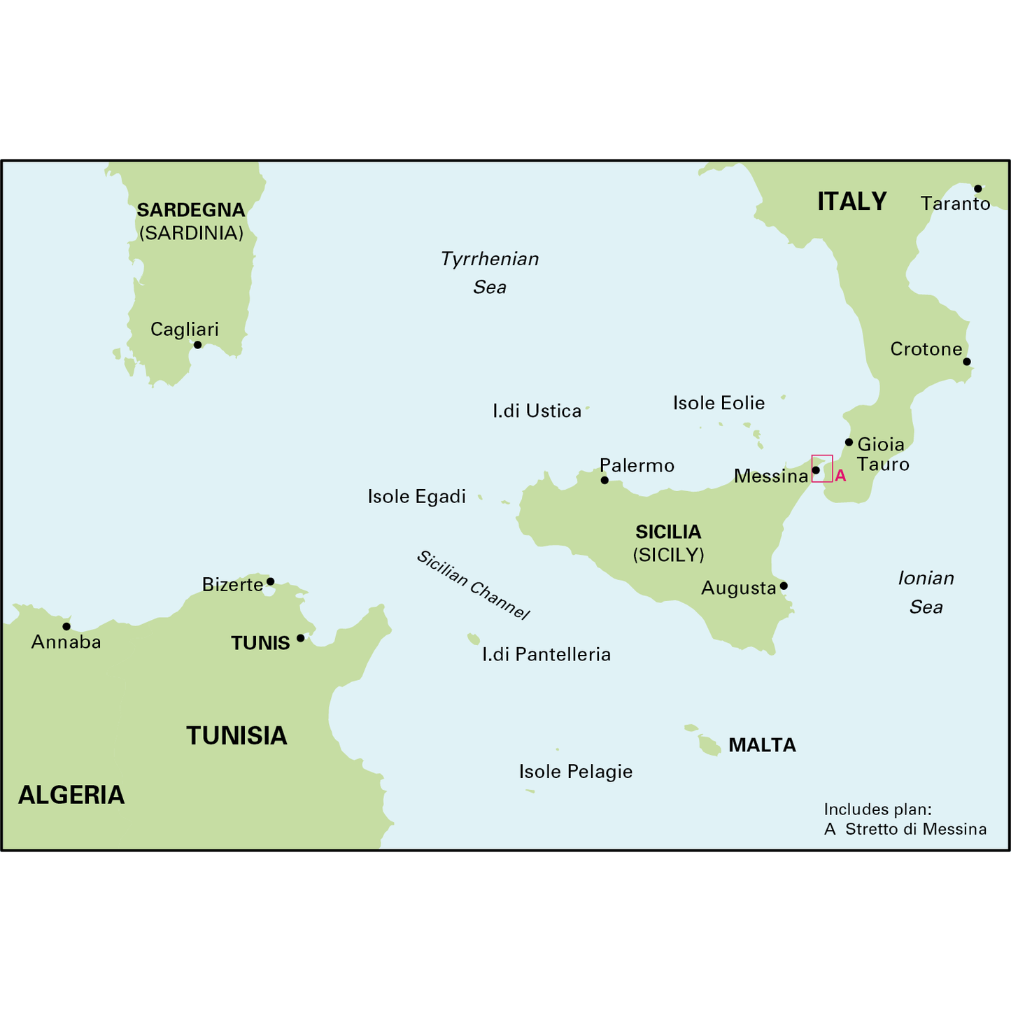 CARTE IMRAY M50 SARDEGNA TO IONIAN SEA