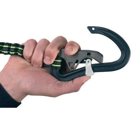 LONGE PROLINE EXTENSIBLE 1,40M 1 MOUSQUETON TEMOIN DE SURCHARGE WICHARD