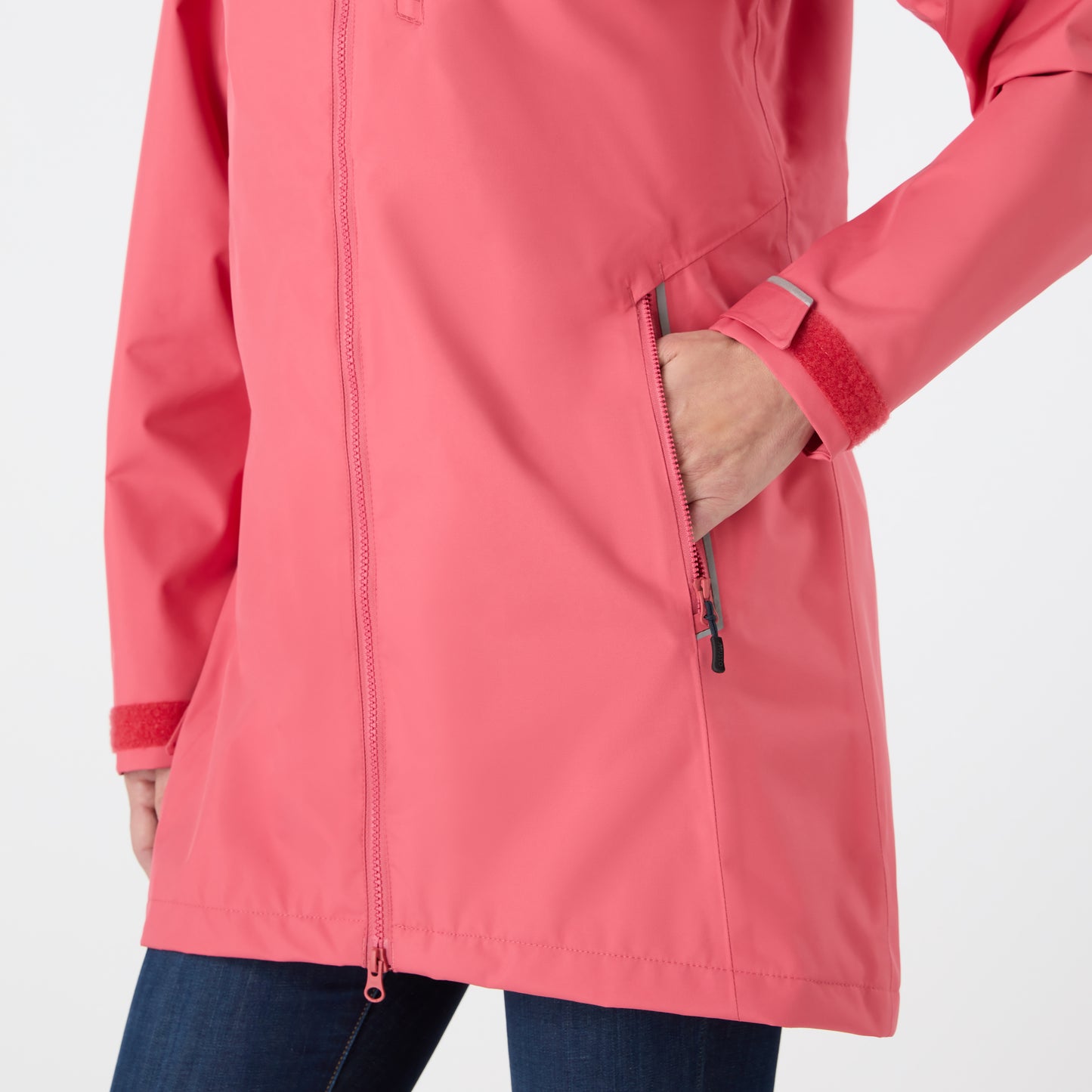 VESTE W SARDINIA LONG RAIN JKT FEMME MUSTO