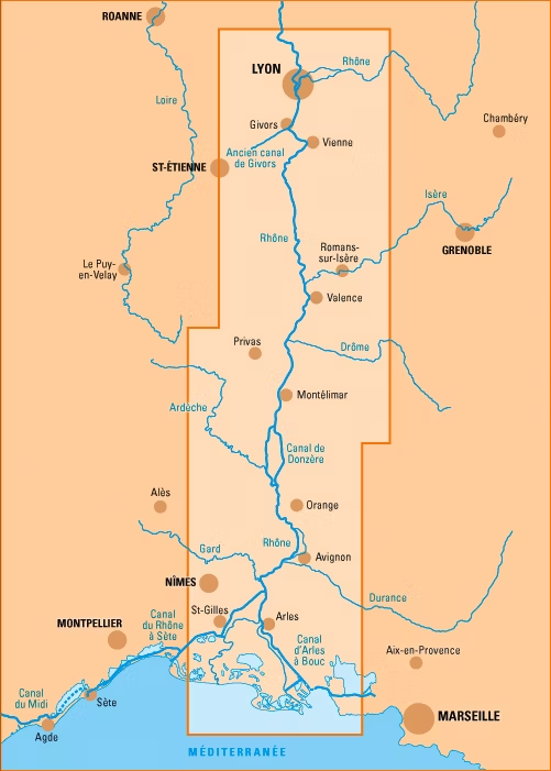 GUIDE FLUVIAL LE RHONE 18 BREIL