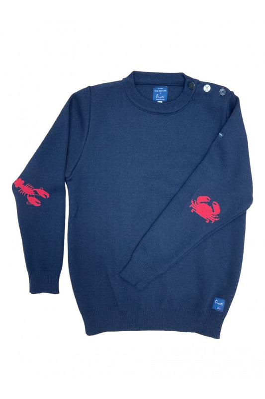 PULL MARIN CONFORT CARBE ET HOMARD BAIE DES CAPS X AUGUSTIN