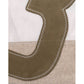 SAC A MAIN LEGENDE DACRON LIN CUIR KAKI 727 SAILBAGS