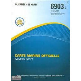 CARTE SHOM 6903L GUERNSEY ET HERM*