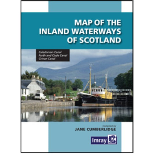 CARTE IMRAY : MAP OF THE INLAND WATERWAYS OF SCOTLAND