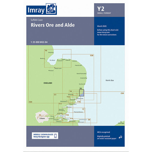 CARTE IMRAY Y2 RIVERS ORE AND ALDE
